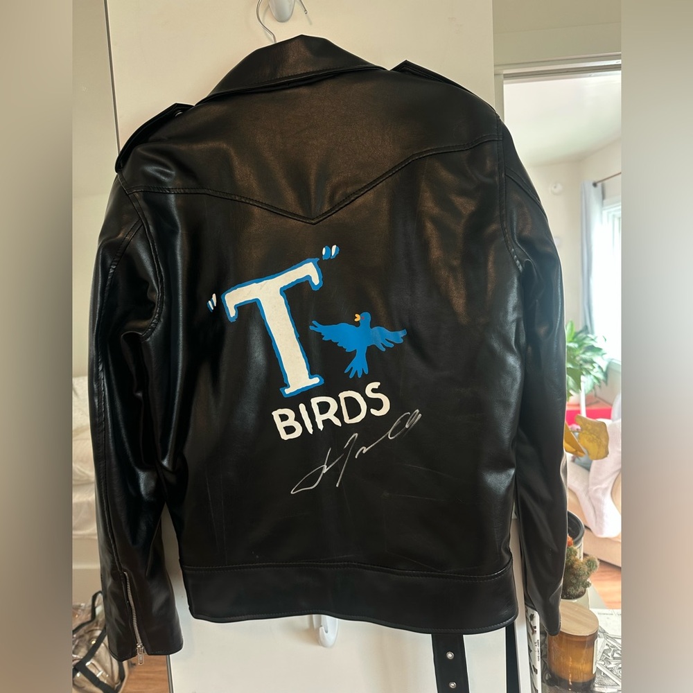 Vintage “T-Bird” Leather Jacket – Signed by John Travolta (Grease)